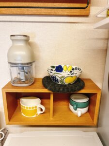 レコルトフードプロセッサーの置き場所