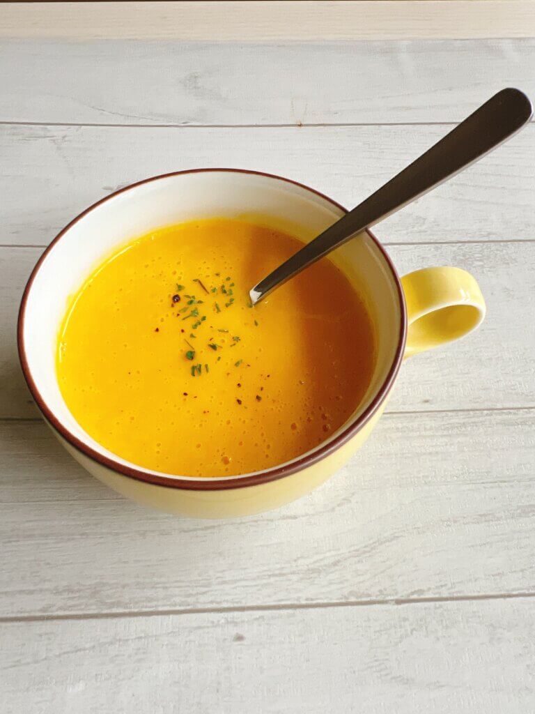 レコルト自動調理ポットで作ったかぼちゃポタージュ