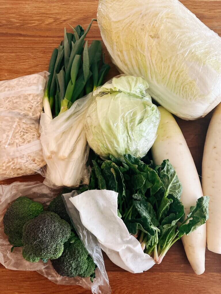 実家の畑で採れた野菜たち