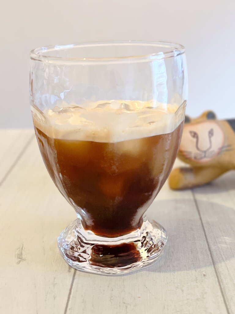 ドルチェグスト アイスコーヒー 出来上がりの写真