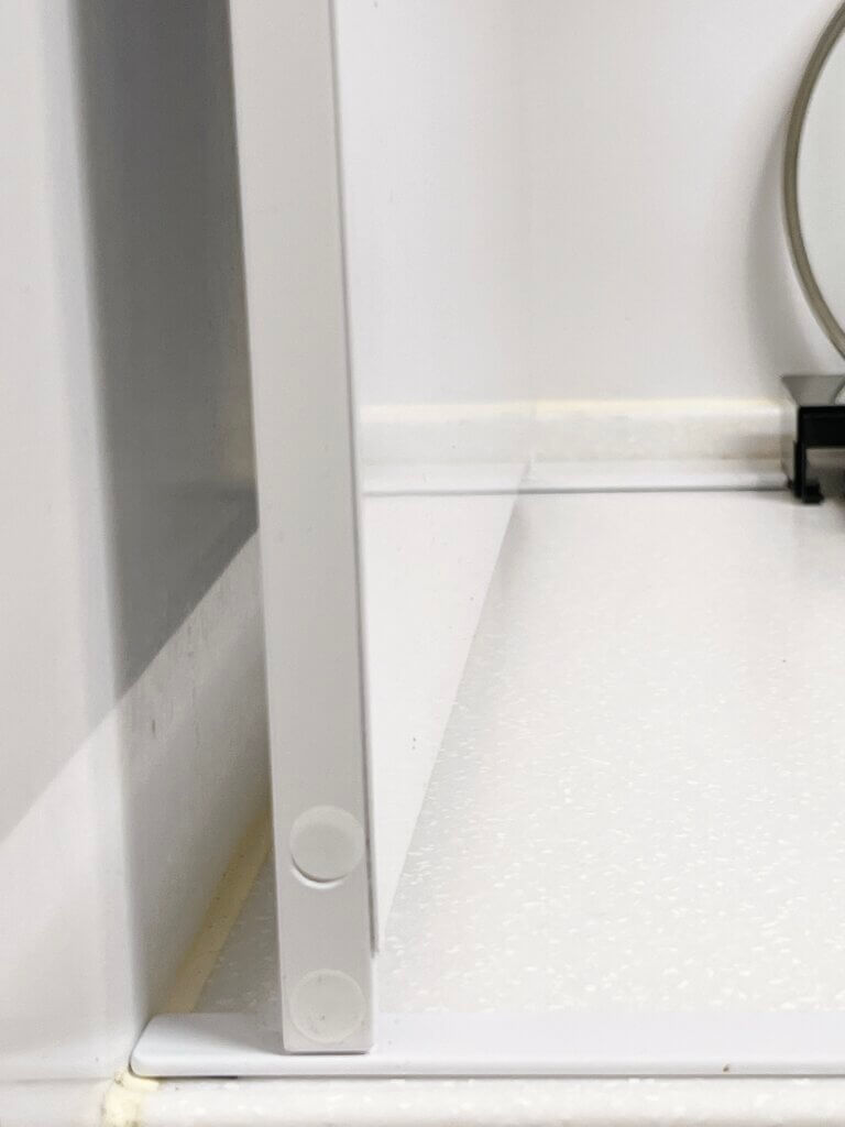 壁towerキッチン自立式スチールパネルの間隔