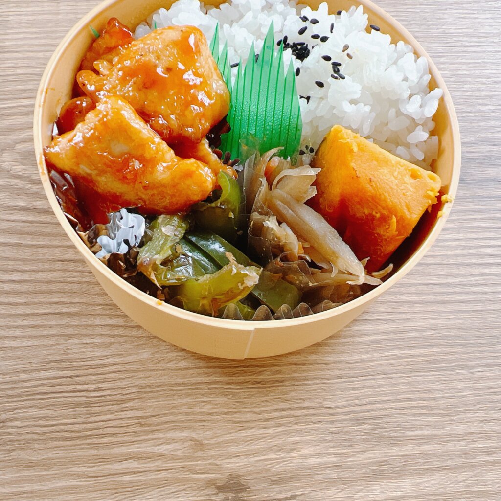 男子弁当 鶏肉のお弁当