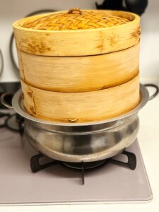 せいろ用の蒸し板と鍋