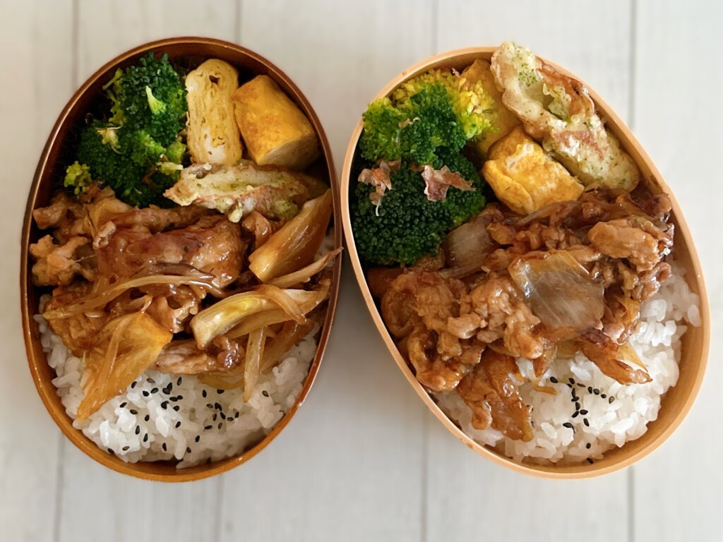 男子弁当の焼肉弁当