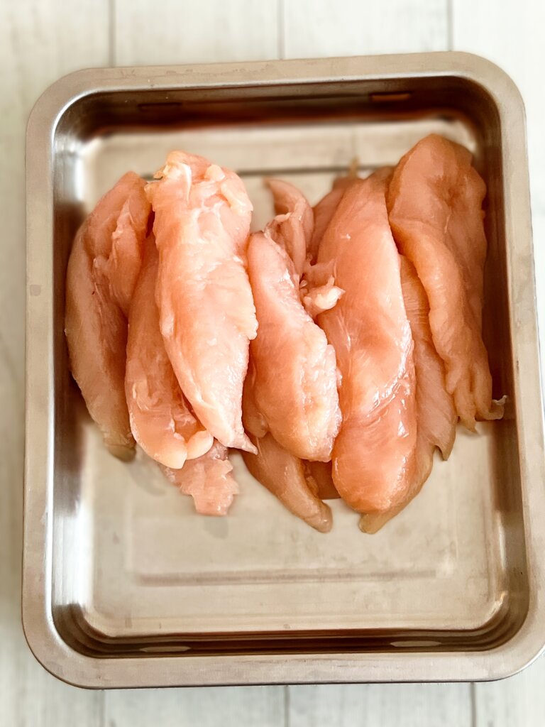 ささみの下処理