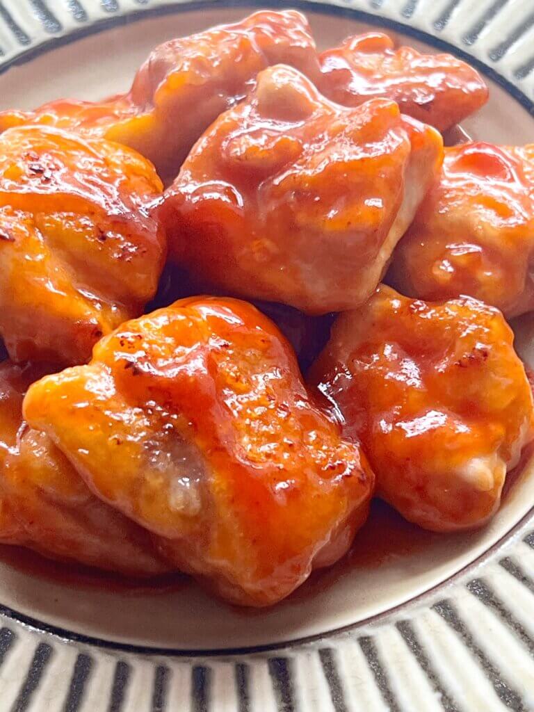 ヤンニョムチキン出来上がり