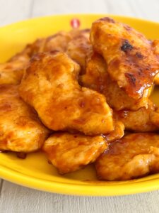 鶏胸肉の焼き肉タレ