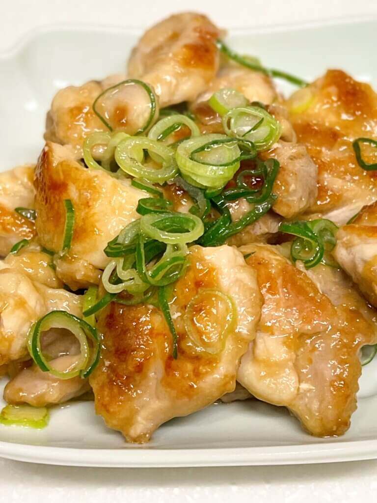 鶏もも肉のマヨポン完成